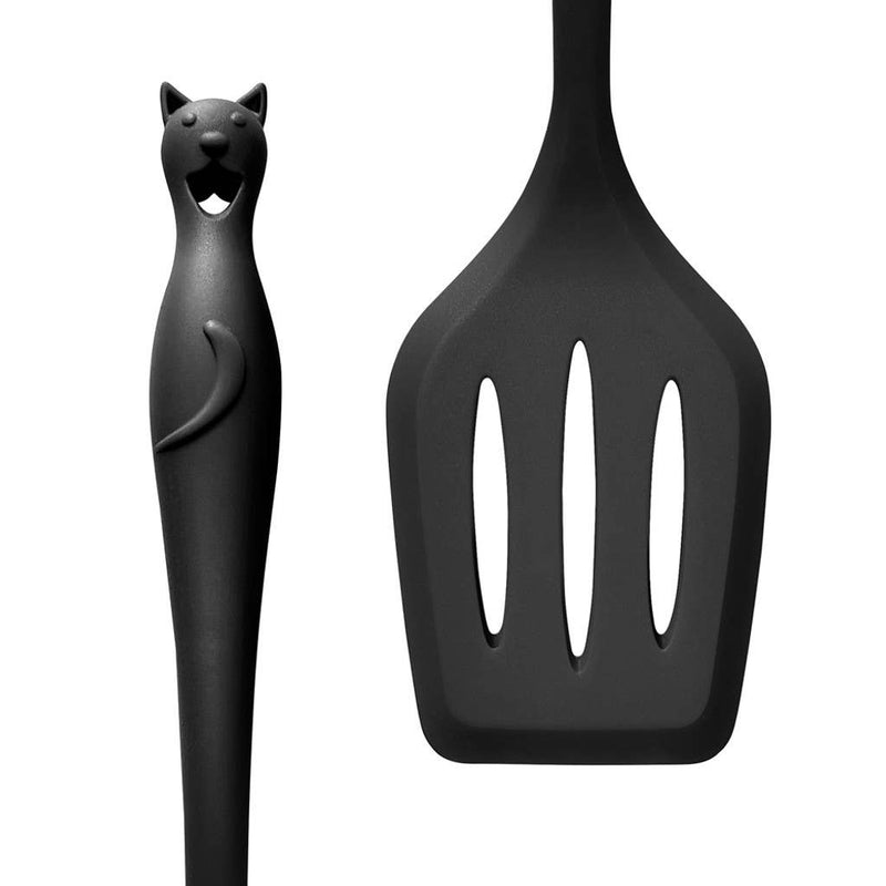 Alchemy Gothic Kitchen Utensil Black Cat Spatula