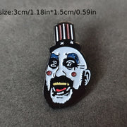 Cute Scary Clown Brooch Creepy Proportions Doll Badge Additions Holiday Additions