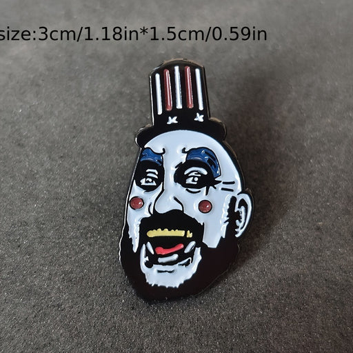 Cute Scary Clown Brooch Creepy Proportions Doll Badge Additions Holiday Additions