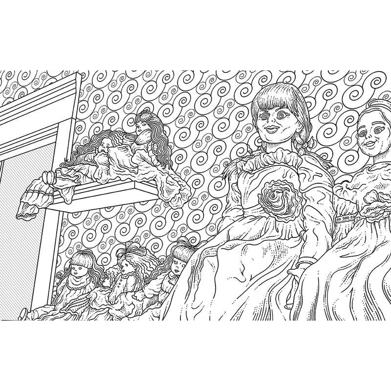 The Conjuring: The Official Conjuring Universe Coloring Book