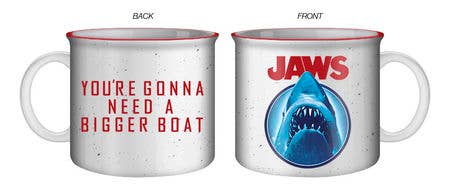 Jaws Bigger Boat 20oz Ceramic Camper Mug
