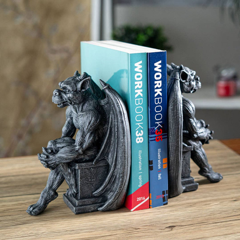 Gargoyle Bookends
