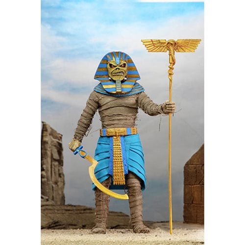 Iron Maiden Pharaoh Eddie Clothed 8-Inch Action Figure