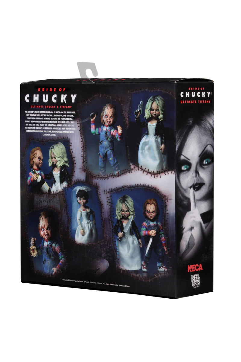 Bride of Chucky - Ultimate Chucky & Tiffany 7" Scale Action Figure (2-Pack)