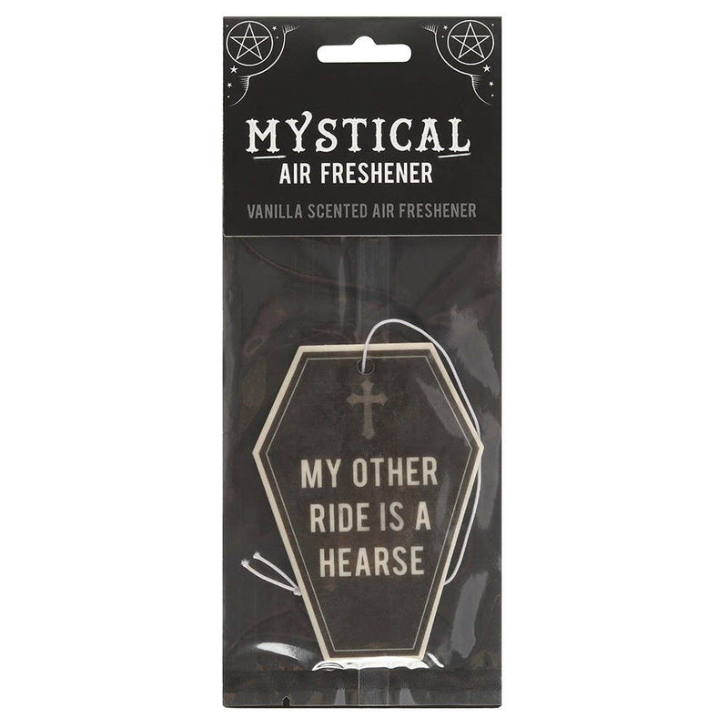 Pack of 6 Vanilla Coffin Scented Air Fresheners