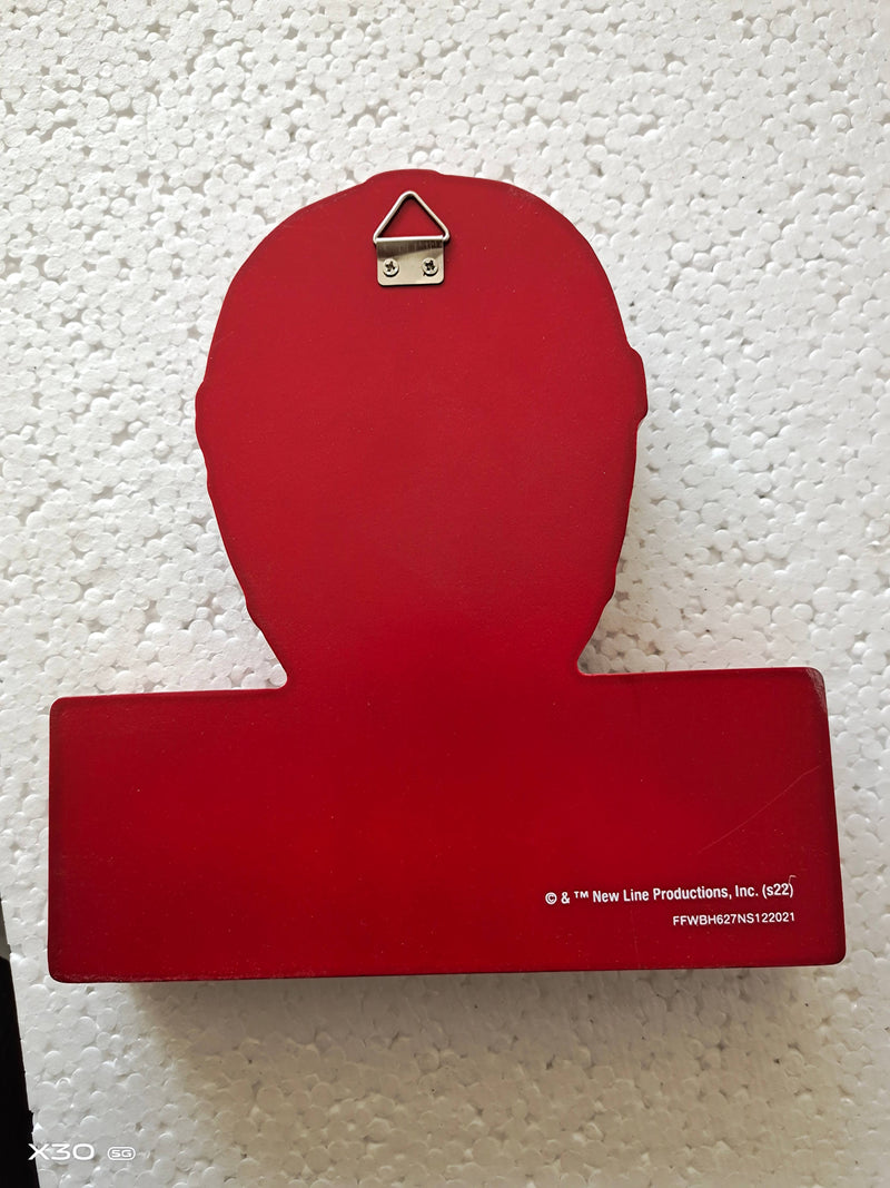 Friday the 13th Mask Peeking Large Die Cut MDF Box Wall Sign
