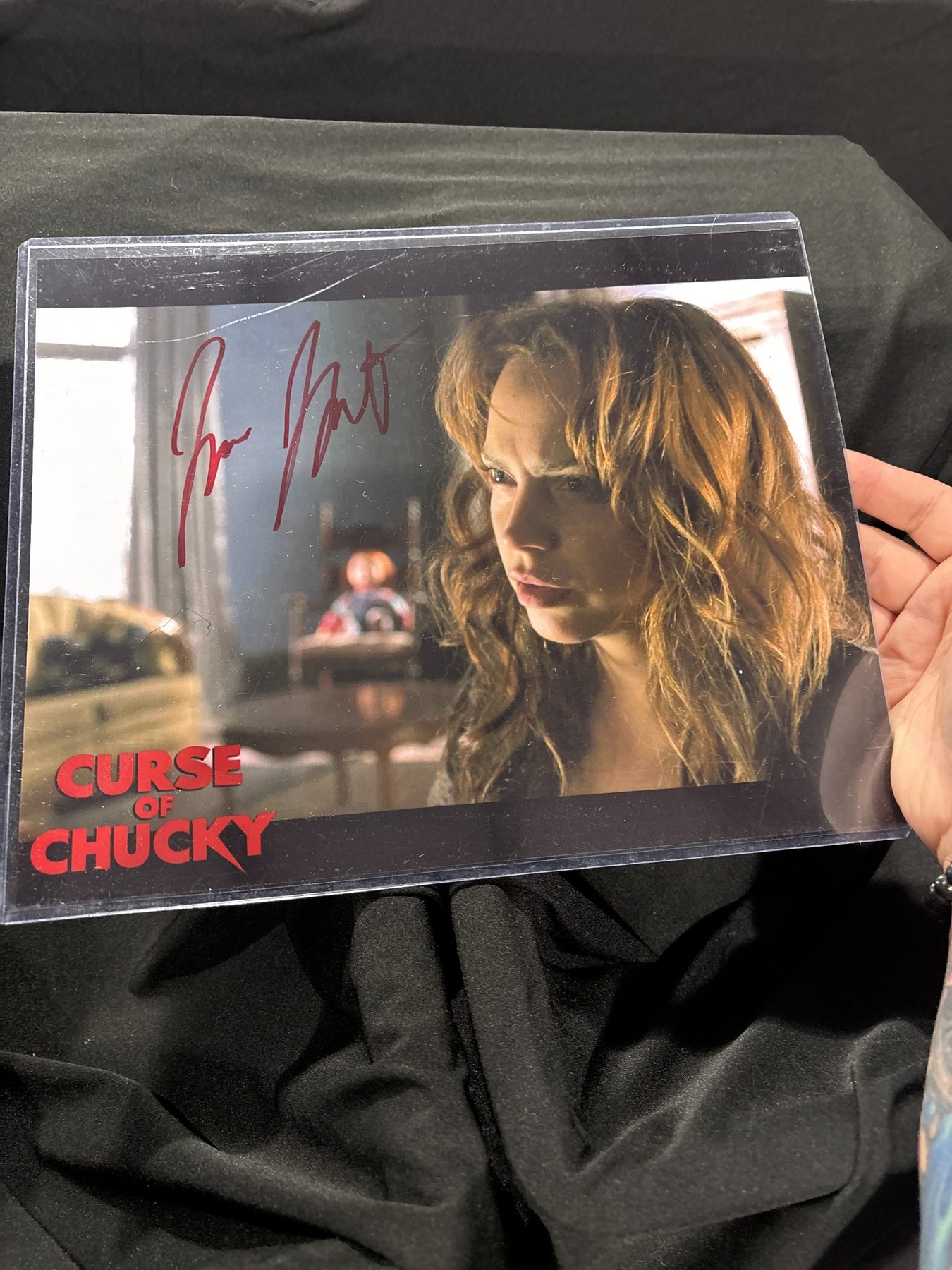 Fiona Dourif – Curse of Chucky Signed Photo – Nica Portrait – Pre-Owned