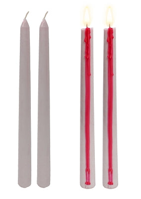 Bleeding Taper Candles - 2 Pack Candles