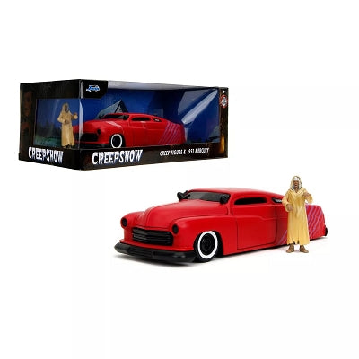 Hollywood Rides Creepshow 1951 Mercury Diecast Vehicle with Creep Figure - 1:24 Scale