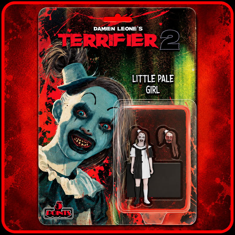 Terrifier 2 The Little Pale Girl 5 Points Action Figure MEZCO