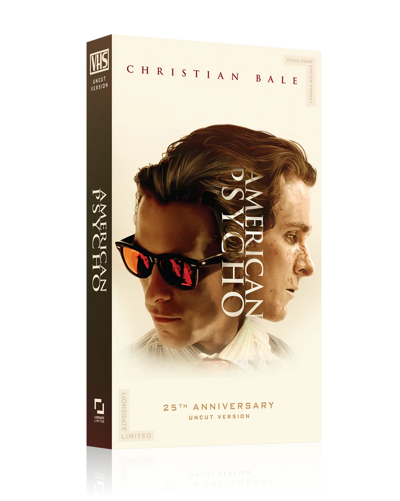 American Psycho VHS – BE KIND, REWIND EDITION