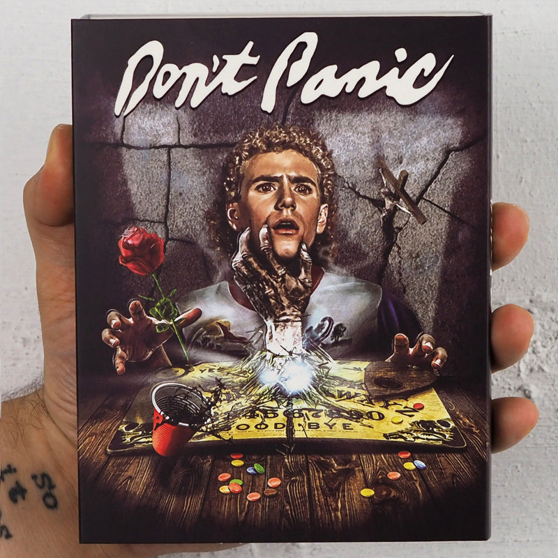 Don't Panic Limited Edition Variant Slipcover Blu-ray Vinegar Syndrome New and Sealed