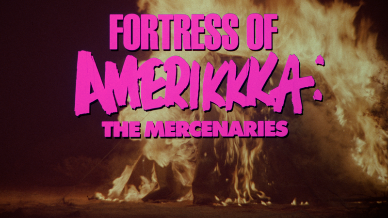 Pre Owned - Fortress of Amerikkka Blu-ray Vinegar Syndrome Numbered Slipcase Edition