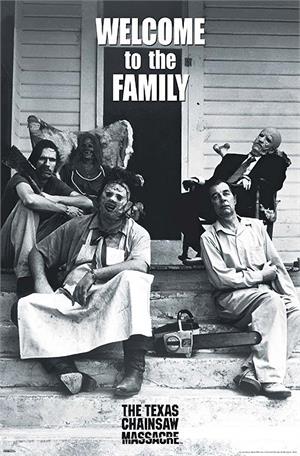 Texas Chainsaw Massacre - Welcome to the Family Poster - 24" x 36"