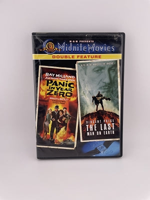 Panic In Year Zero! / The Last Man On Earth, 1962, DVD, Used