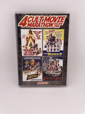 4 Cult Movie Marathon: Volume One, DVD, Used