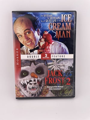 Ice Cream Man / Jack Frost 2: Revenge Of The Mutant Killer Snowman, , DVD, Used