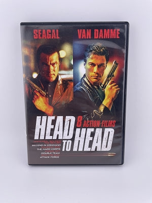 Head To Head 8 Action Films Seagal & Van Damme, , DVD, Used