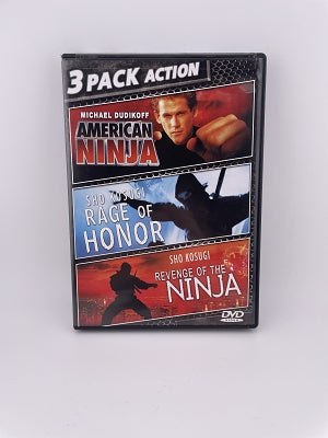 American Ninja / Rage Of Honor / Revenge Of Ninja, , DVD, Used