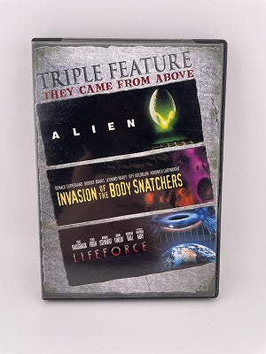 They Came From Above 3 Movie Alien, Invasion of the Body Snatchers, Lifeforce DVD, Used