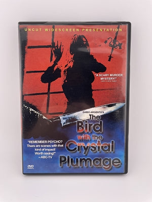 Bird with the Crystal Plumage, 1970, DVD, Used