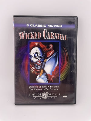 Wicked Carnival: Carnival Of Souls / Funland / Cabinet Of Dr. Caligari, DVD, Used