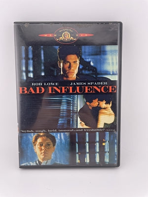 Bad Influence, 1990, DVD, Used