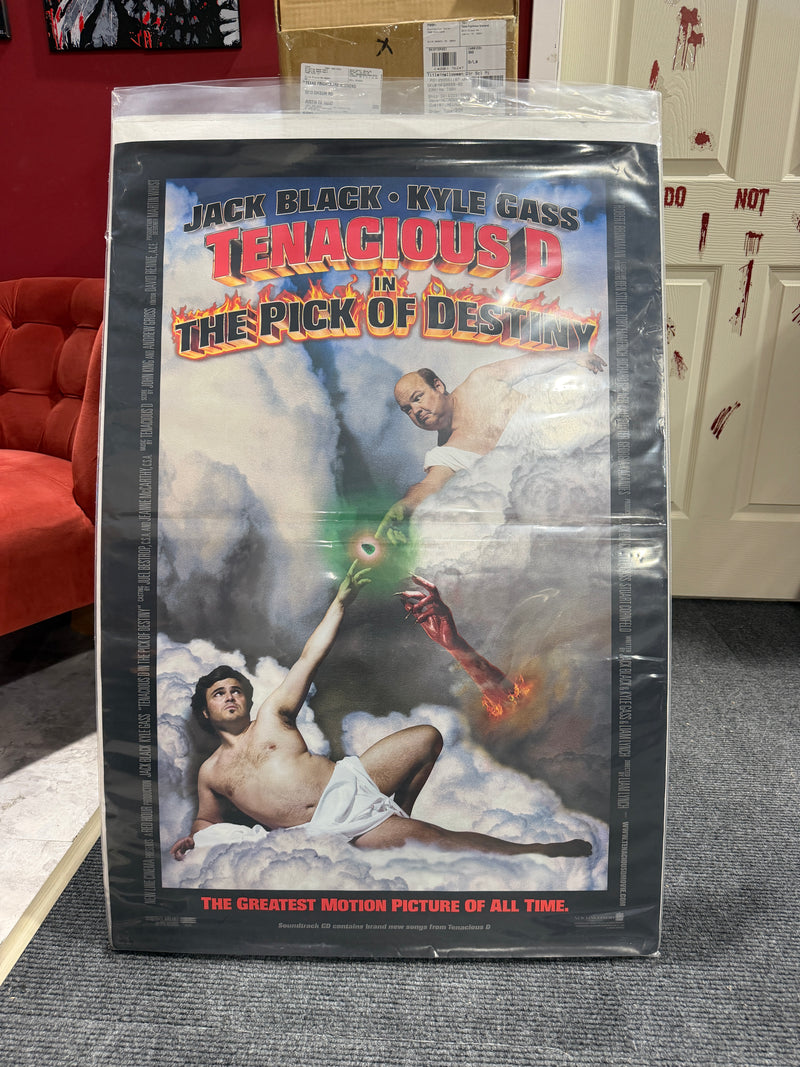 Tenacious D in The Pick of Destiny (2006) Original Double-Sided Movie Poster 27x40 – Jack Black & Kyle Gass