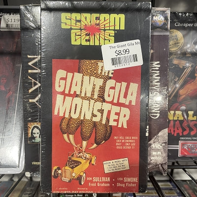 Giant Gila Monster Used VHS