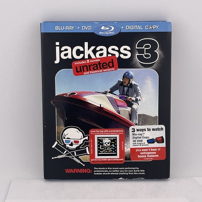 Jackass 3D, Used Blu-ray