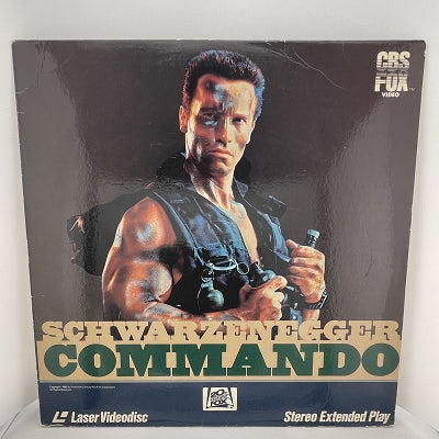 Commando, Used LaserDisc