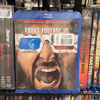 Found Footage 3D, Used Blu-ray