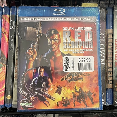 Red Scorpion, Used Blu-ray