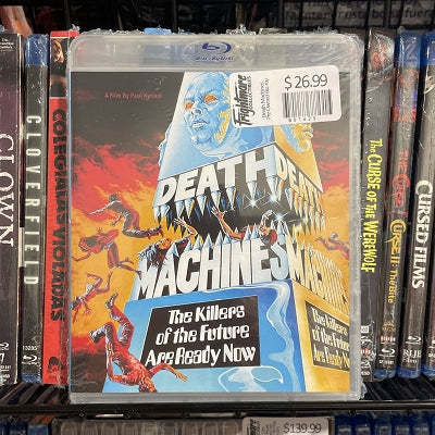 Death Machines, Used Blu-ray