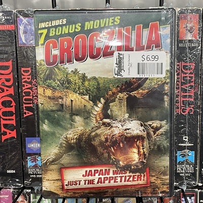 Croczilla, Used DVD