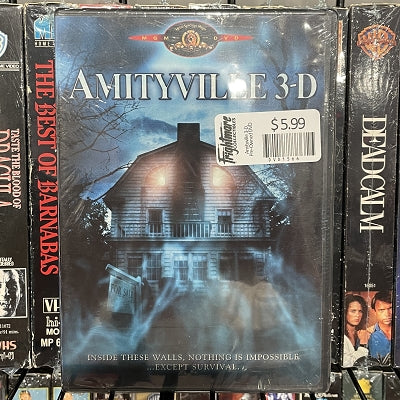 Amityville 3-D, Used DVD