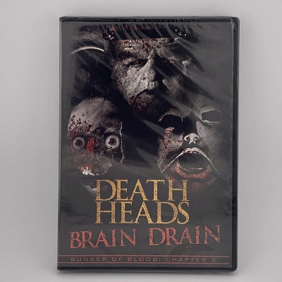 Bunker of Blood: Death Heads: Brain Drain, DVD, New & Sealed