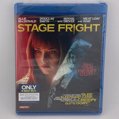 Stage Fright, Blu-ray, New & Sealed