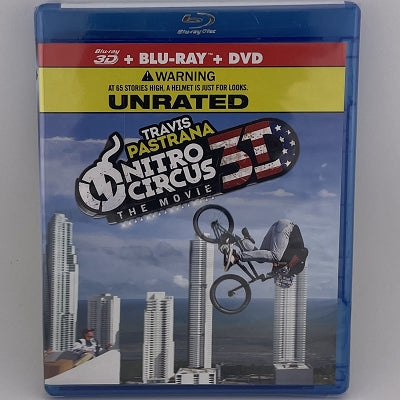 Nitro Circus: The Movie, Blu-ray 3D, New & Sealed