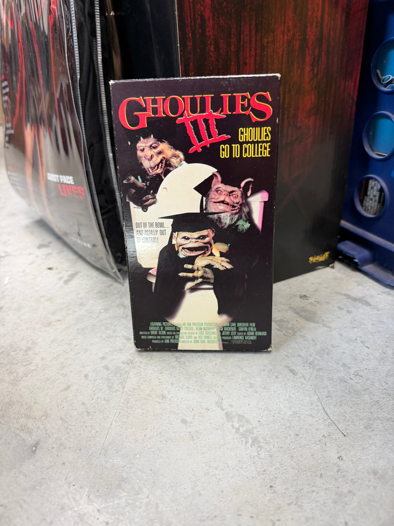 Ghoulies III: Ghoulies Go to College VHS – Pre-Owned