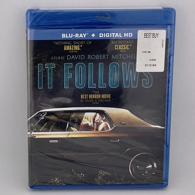 It Follows, Blu-ray, New & Sealed