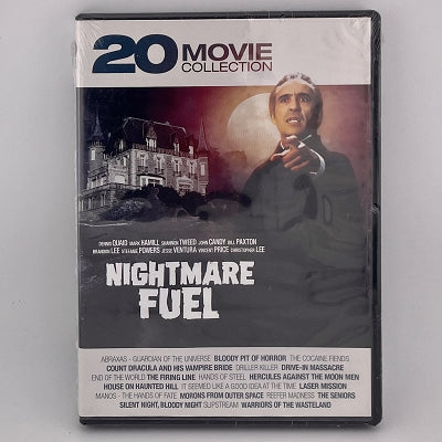 Nightmare Fuel: 20 Movie Collection, DVD, New & Sealed