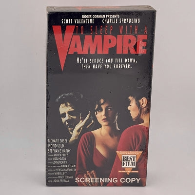 To Sleep with a Vampire, New and Sealed VHS
