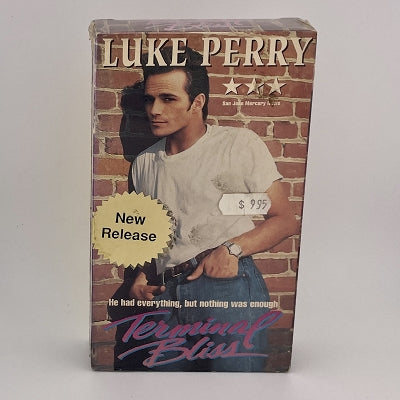 Terminal Bliss, Luke Perry, New,and Sealed VHS