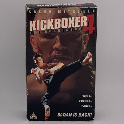 Kickboxer 4: The Aggressor, Used VHS