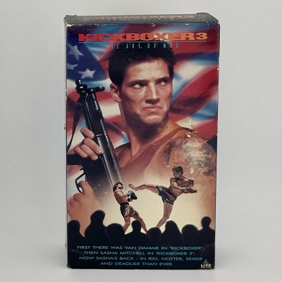 Kickboxer 3: The Art of War, Used VHS