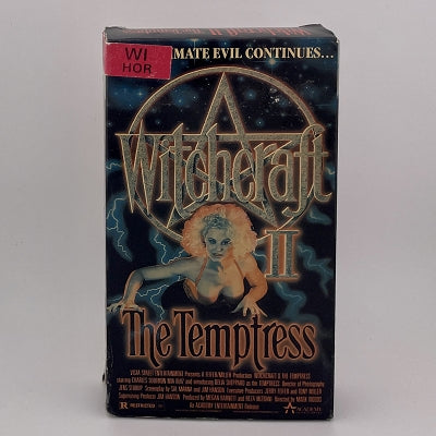 Witchcraft II: The Temptress, Used VHS