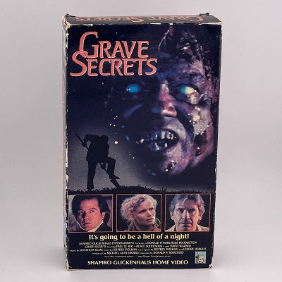 Grave Secrets, Used VHS
