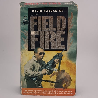 Field of Fire aka Battle Gear, David Carradine, Used VHS