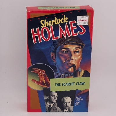 Scarlet Claw, Sherlock Holmes, Used VHS